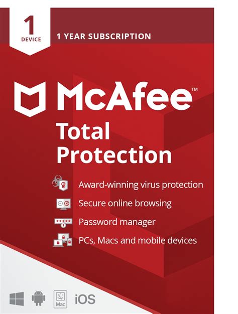 mcafee argos|McAfee Total Protection: price, discounts and deals .